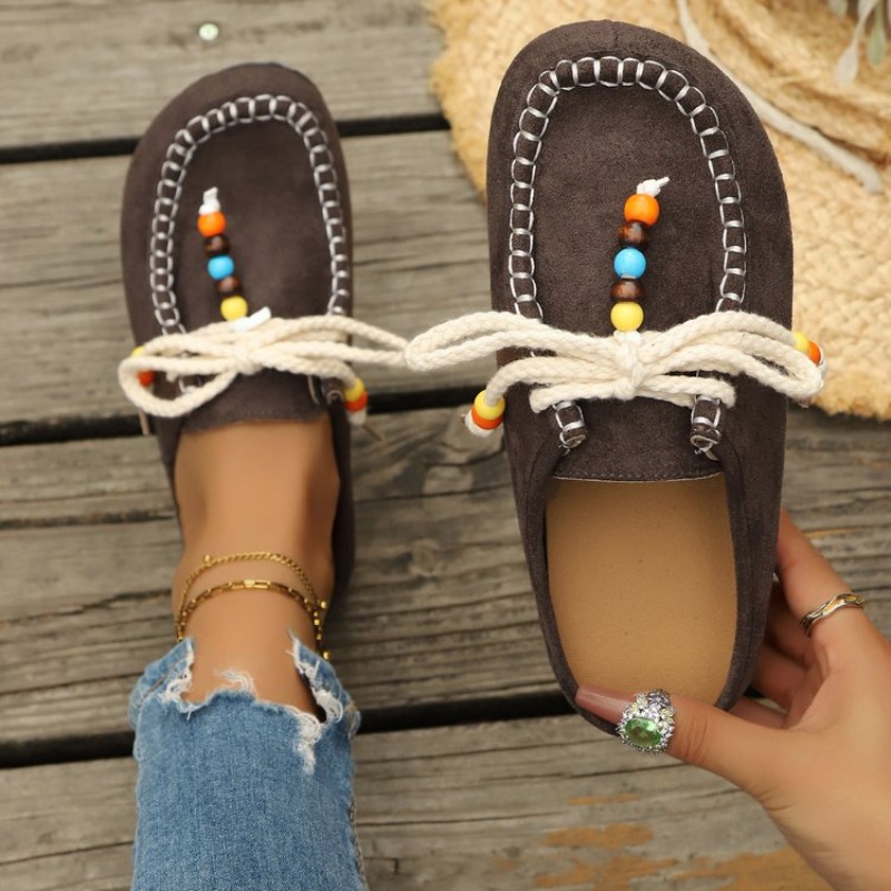 Women 2026 New Slip-On Loafers - Ethnic Fashion Women 评论和价格
