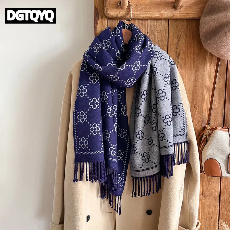 Cashmere Winter Scarf Women Wa - Go Ethnic Fashion 评论和价格