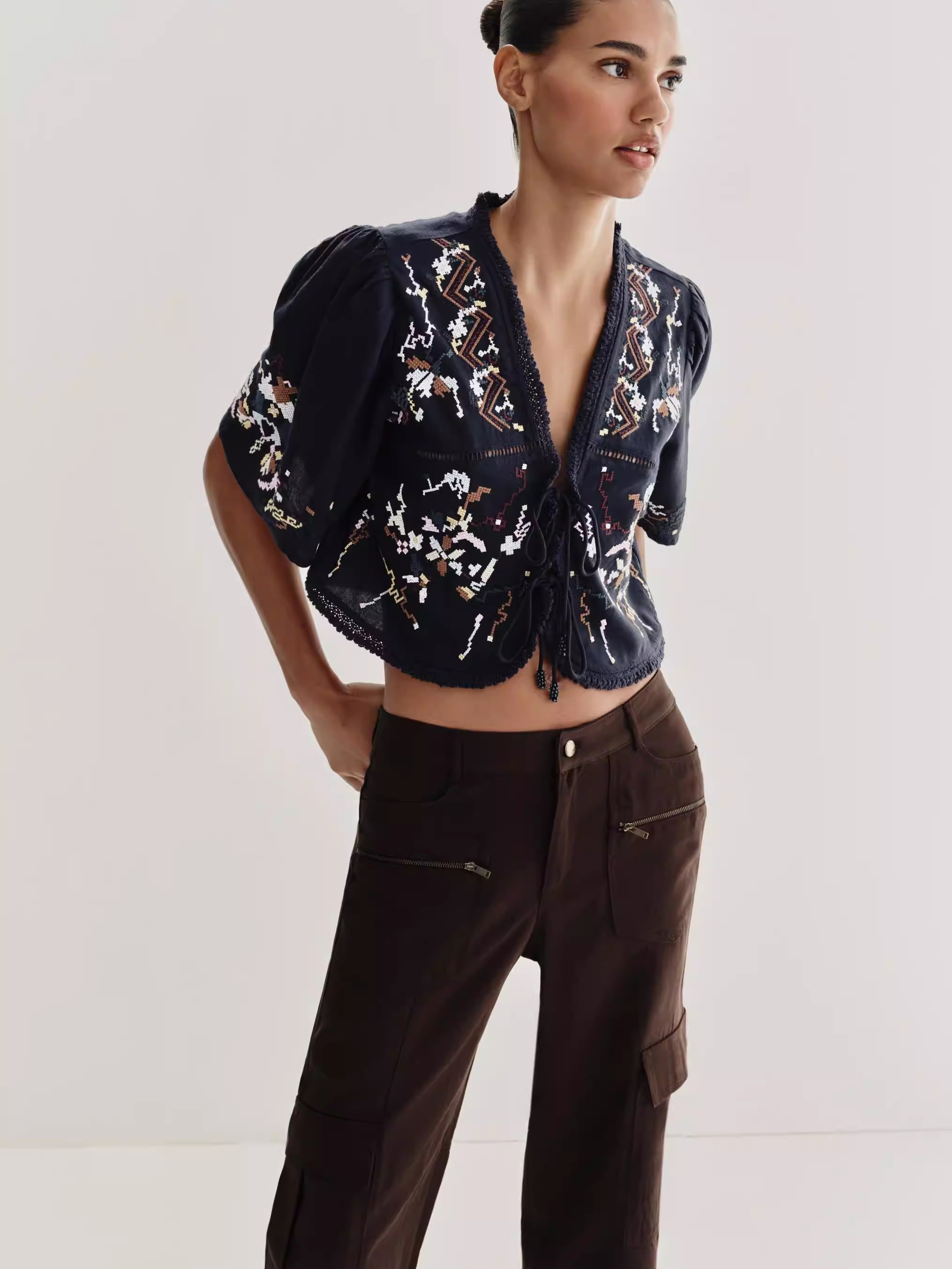 New Summer Women's Loose Short - Ethnic Fashion Design 评论和价格