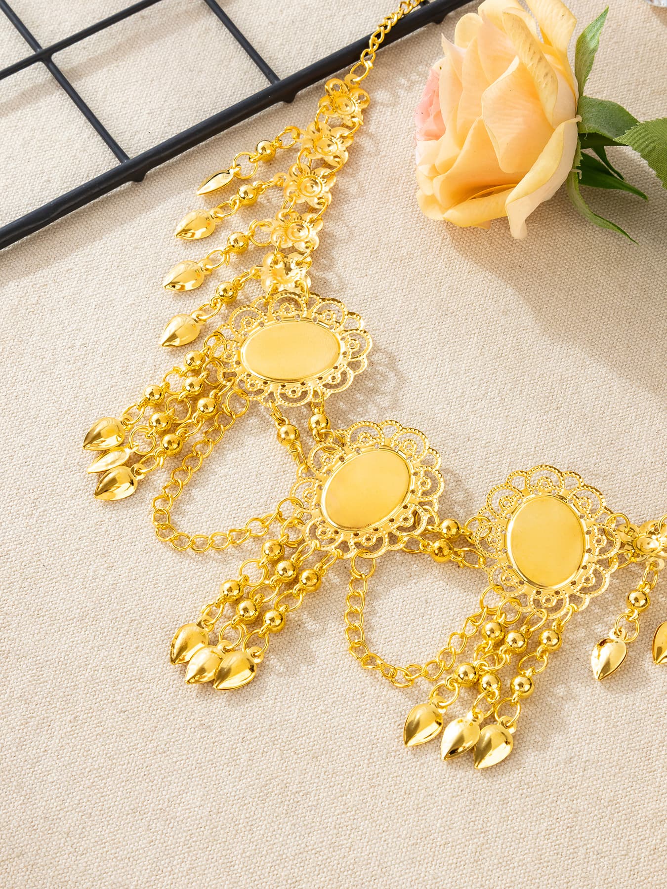 Belly Dance Head Chain, Indian - Ethnic Fashion India 评论和价格